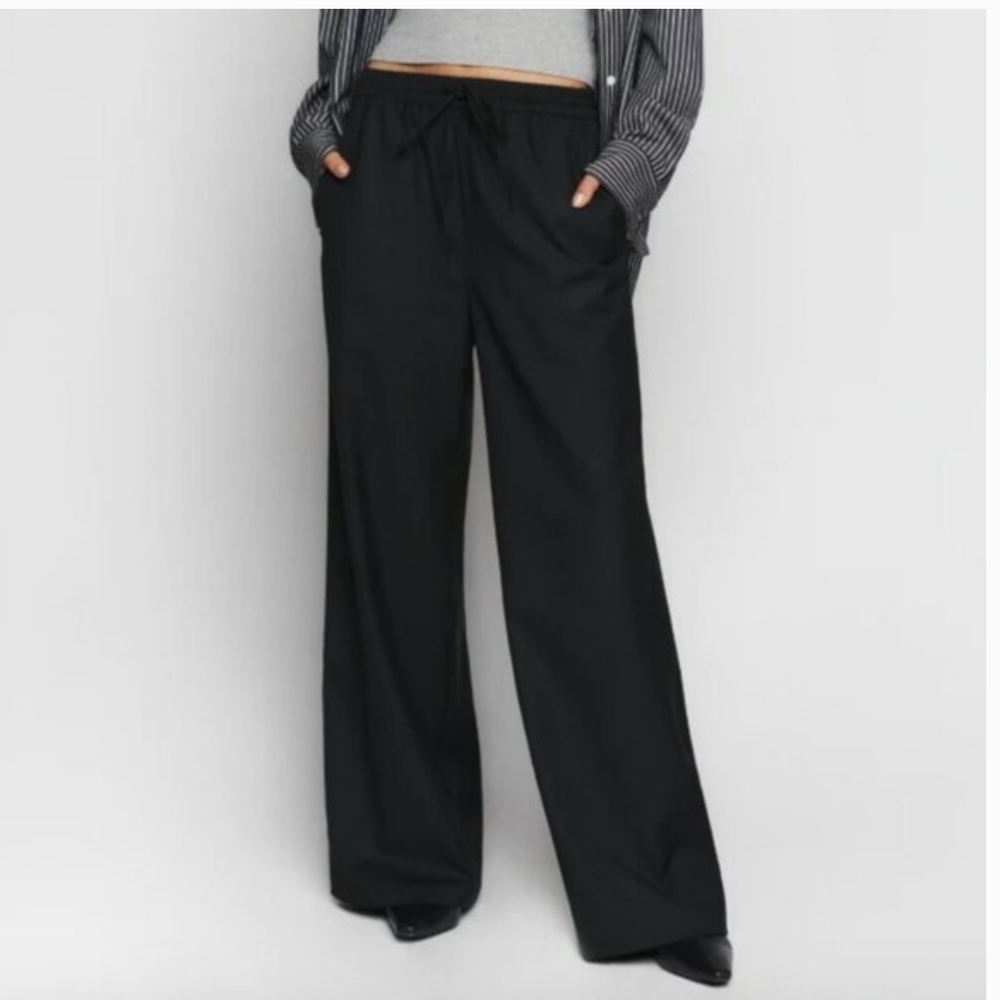 Reformation Kyle Wide-Leg Pullon  Pants